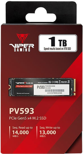 Patriot Viper PV593 SSD 1TB M.2 with PCI Express 5.0 Connection view 4