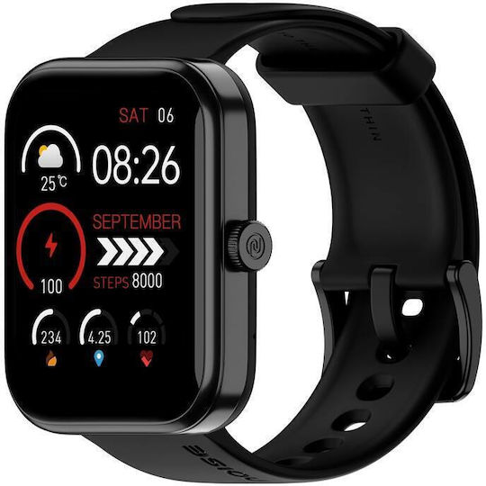 Noise ColorFit Pulse 2 Max 45mm Smartwatch with Heart Rate Monitor (Black)