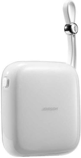 Joyroom Jelly Series JR-L003 Power Bank 10000mAh 22.5W with USB-A Port and USB-C Port White view 3