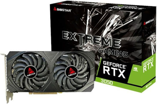 Biostar GeForce RTX 3050 6GB GDDR6 Graphics Card view 1
