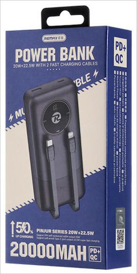 Remax RPP-38 Power Bank 20000mAh 22.5W Black view 3