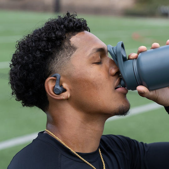 Jlab JBuds Sport ANC 4 Bluetooth Handsfree Earphones with Sweat Resistance and Charging Case Graphite vue 3