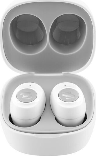 GoGEN Buddies In-ear Bluetooth Handsfree Earphones with Sweat Resistance and Charging Case White
