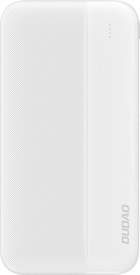 Dudao K4S Power Bank 10000mAh with 2 USB-A Ports White