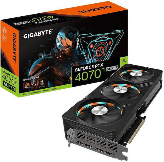 Gigabyte GeForce RTX 4070 Ti Super 16GB GDDR6X Gaming OC Graphics Card vue 2