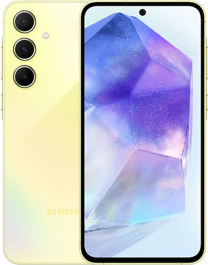 Samsung Galaxy A55 5G Dual SIM (8GB/128GB) Awesome Lemon view 1