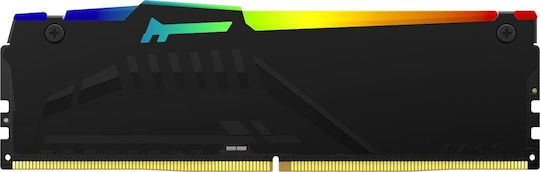 Kingston Fury Beast RGB DDR5 with Module 1x32GB and Speed 5600 for Desktop KF556C36BBEA-32 vue 3