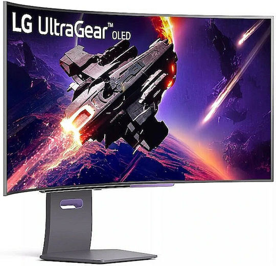 LG UltraGear Ultrawide OLED Curved Gaming Monitor 45" QHD 3440x1440 240Hz with Response Time 0.03ms GTG view 4
