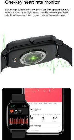 XO H80S Smartwatch with Heart Rate Monitor (Pink) view 7