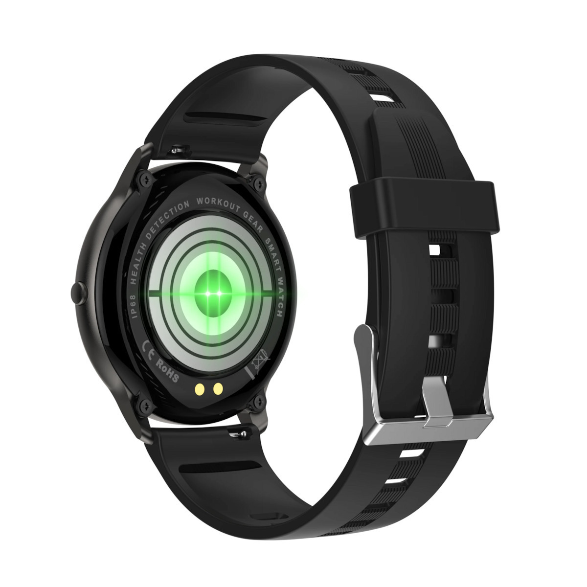 ISP LikeSmart eXtremeFiT Aluminium Smartwatch with Heart Rate Monitor (Black) view 8