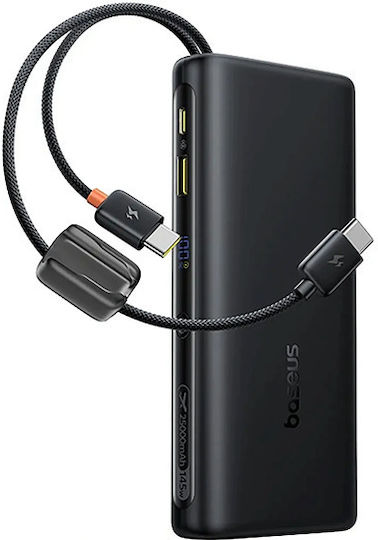 Baseus EnerFill FC41 Power Bank 25000mAh 145W with USB-A Port and USB-C Port Black