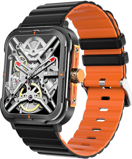 Strongcollection Idealstore Smartwatch 1.83 Inch Touch Screen Message Social Media Notifications Bluetooth Call Answering Built-in Microphone Speaker Sleep Monitoring Blood Pressure Multi-sport Ip67 Alarm Android-ios Black Edition