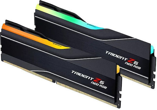 G.Skill Trident Z5 Neo DDR5 64GB RAM with 2x32GB Modules and Speed 6000 for Desktop F5-6000J2636H32GX2-TZ5NR view 3
