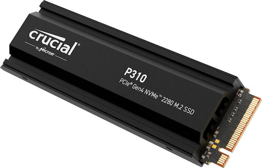 Crucial P310 SSD 4TB M.2 Type with PCI Express 4.0 Connection and Heatsink CT4000P310SSD5