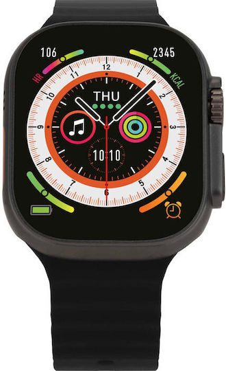 Thorton 49mm Smartwatch (Black) view 3