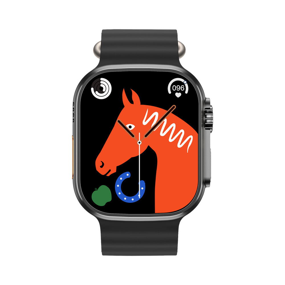 Vidvie SW1608 Smartwatch with Heart Rate Monitor (Black) view 3