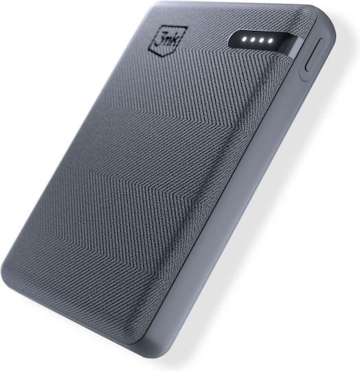 3MK Pocket Power Bank 5000mAh 12W with USB-C Port Gray vue 5