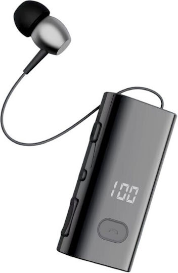 F908 In-ear Bluetooth Handsfree Earphone Lapel Black view 2