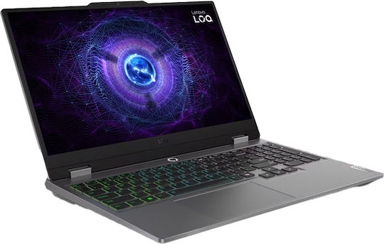 Lenovo LOQ 15IRX9 15.6" IPS FHD 144Hz (i7-13650HX/16GB/1TB SSD/GeForce RTX 4060/W11 Home) Luna Grey (GR Keyboard) view 2