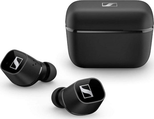 Sennheiser CX 400BT In-ear Bluetooth Handsfree Earphones with Charging Case Black view 1
