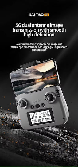KAI TWO Pro Drone 5G with 2.7K Camera and Controller view 2