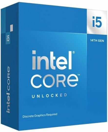 Intel Core i5-14600KF 2.6GHz Processor 14 Core for Socket 1700 in Box view 1