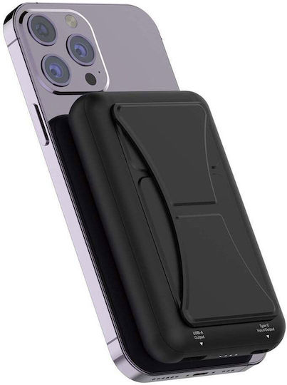 Verbatim Charge ‘n’ Go MagSafe Power Bank 10000mAh 15W Black view 5
