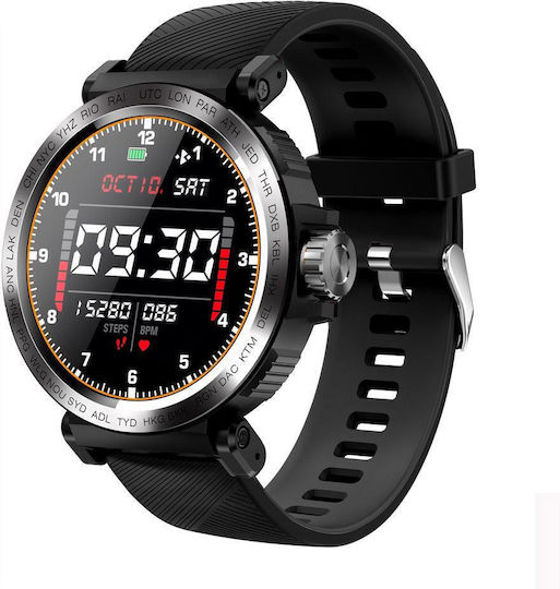 Kingwear S18 Smartwatch with Heart Rate Monitor (Silver)