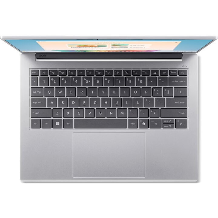 Acer Aspire 14 AI A14-53M-54TU -54TU 14" OLED FHD+ (Ultra 5-226V/16GB/512GB SSD/No OS) Pure Silver (International English Keyboard) view 5