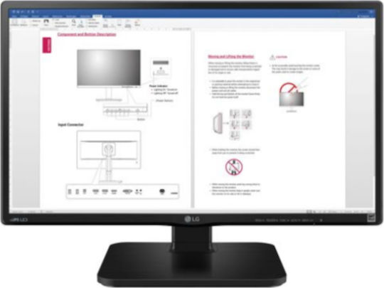 LG 24BK450H-B IPS Monitor 24" FHD 1920x1080 with Response Time 5ms GTG