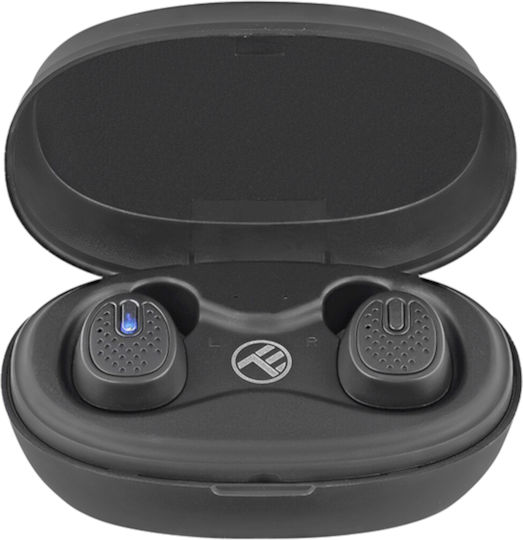Tellur Mood In-ear Bluetooth Handsfree Earphones with Charging Case Black view 1