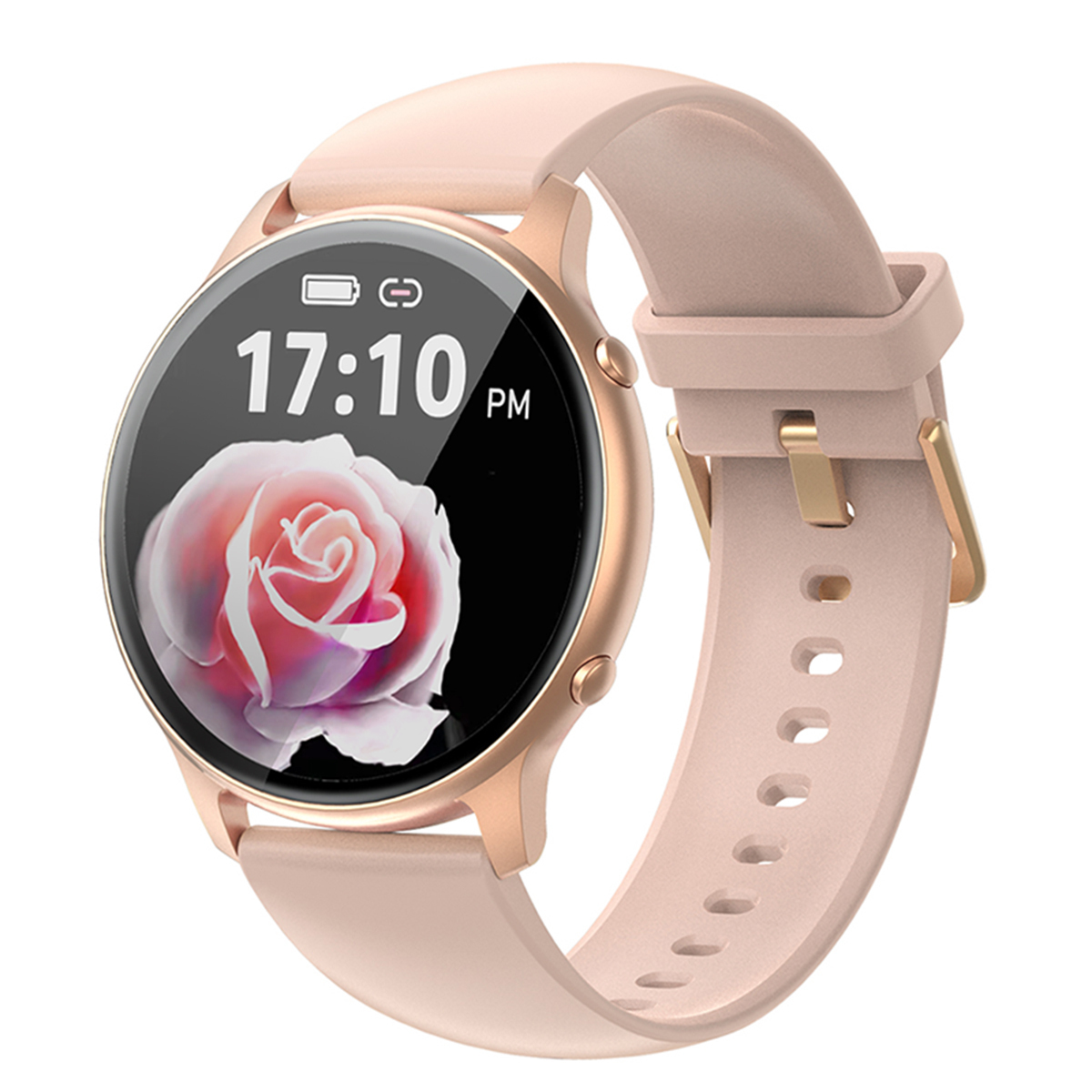ISP LikeSmart eXtremeFiT Pro Aluminium Smartwatch with Heart Rate Monitor (Pink Gold) view 8