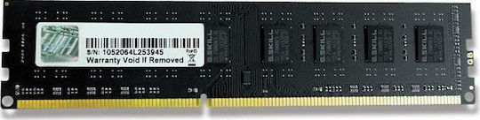 G.Skill Nt Series DDR3 with Module 1x8GB and Speed 1333 for Desktop F3-10600CL9S-8GBNT vue 3