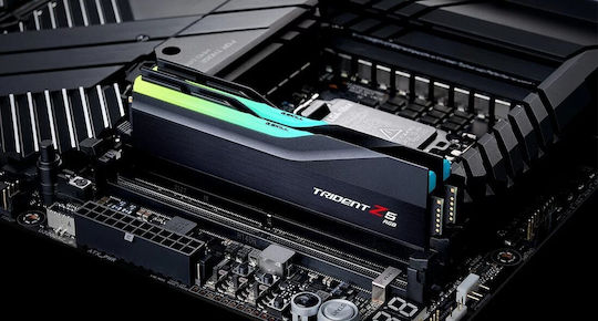 G.Skill Trident Z5 DDR5 128GB RAM with 2x64GB Modules and Speed 5600 for Desktop F5-6000J3444F64GX2-TZ5RK view 5