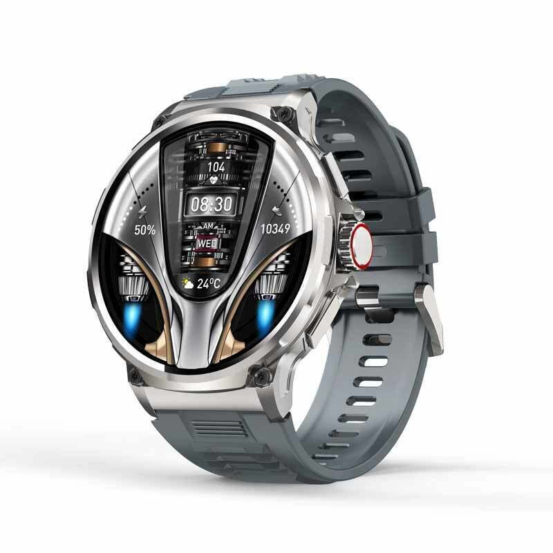 North Edge V69 Titanium 52mm Smartwatch with Heart Rate Monitor Gray Large view 5