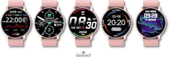 Giewont 120-1 Smartwatch with Heart Rate Monitor (Pink) view 5