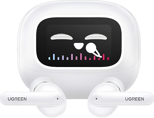 Ugreen HiTune T6 Magic In-ear Bluetooth Handsfree Earphones White view 2