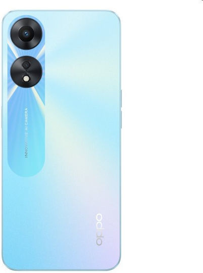 Oppo A78 5G Dual SIM (4GB/128GB) Glowing Blue view 3