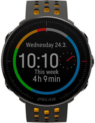 Polar Vantage M2 Aluminium 46mm Waterproof Smartwatch with Heart Rate Monitor (Gray)