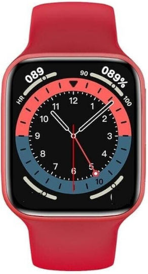 HW22 Pro 44mm Smartwatch (Red) view 1