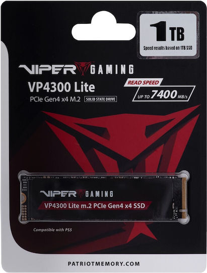 Patriot Viper P320 SSD 512GB M.2 Type with PCI Express 3.0 Connection P320P512GM28 vista 5