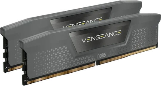 Corsair Vengeance DDR5 32GB RAM with 2x16GB Modules and Speed 4800 for Desktop CMK32GX5M2B6400Z32