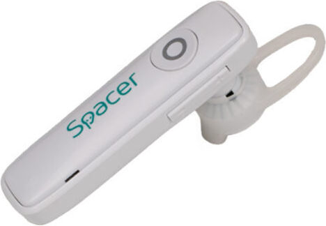 Spacer HF-01 In-ear Bluetooth Handsfree Earphone White view 1