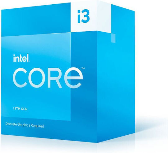 Intel Core i3-13100F 3.4GHz Processor 4 Core for Socket 1700 in Box with Heatsink view 2