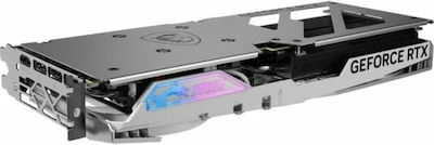 MSI GeForce RTX 4060 Ti 16GB GDDR6 Gaming X Slim White Graphics Card vue 7