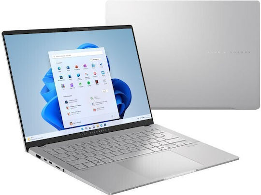 Asus Vivobook S 14 M5406NA-QD087W 14" OLED FHD+ (Ryzen 5-7535HS/16GB/1TB SSD/W11 Home) Cool Silver (US Keyboard) view 4