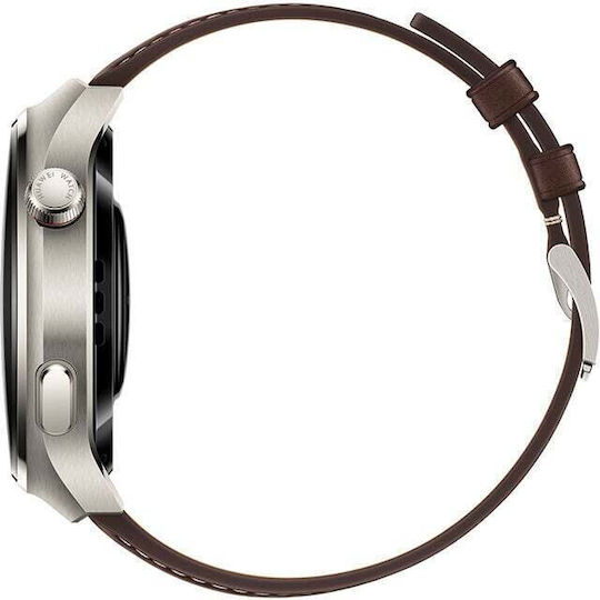 Huawei Watch 4 Pro Stainless Steel 48mm Waterproof with eSIM and Heart Rate Monitor (Dark Brown) view 5