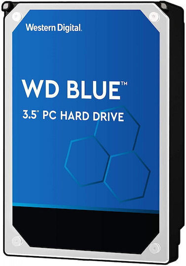 Western Digital Blue CMR 2TB HDD Hard Drive 3.5" SATA III 5400rpm with 64MB Cache for Recorder WD20EARZ view 5
