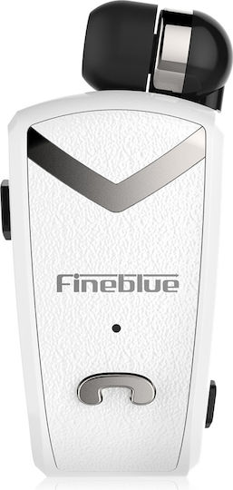 Fineblue F-V2 In-ear Bluetooth Handsfree Earphone Lapel White view 7