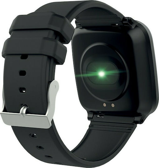 Forever JW-100 Smartwatch with Heart Rate Monitor (Black) view 3